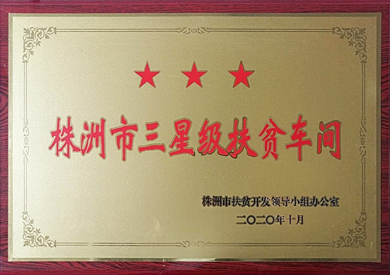 株洲市三星级扶贫车间